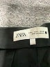 Zara Solid Black Formal Skirt Size L - photo 4