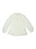 Name It 100% Viscose Ivory White Long Sleeve Blouse Size 4 - photo 1