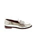 Seychelles 100% Leather Metallic Silver Flats Size 6 1/2 - photo 1