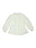 Name It 100% Viscose Ivory White Long Sleeve Blouse Size 4 - photo 2
