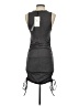 Zara Solid Gray Casual Dress Size XS - photo 2