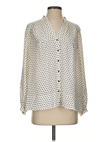 AYR Long Sleeve Silk Top (view 1)