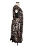 BLOOMCHIC 100% Polyester Metallic Silver Cocktail Dress Size 14 - photo 4