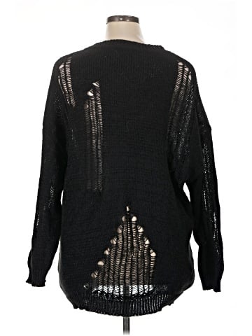 Intermix Pullover Sweater (view 2)