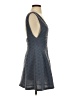 WeWoreWhat Damask Graphic Blue Cocktail Dress Size 2 - photo 4