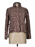 Giamba Paris 100% Cotton Animal Print Brown Jacket Size EU 44 / US 14 - photo 1