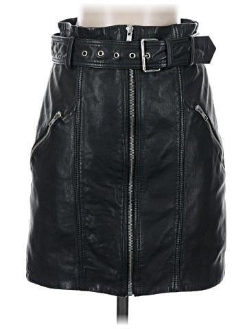 Bardot Leather Skirt (view 1)