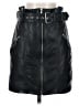 Bardot 100% Leather Black Leather Skirt Size 4 - photo 1