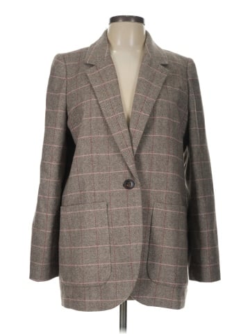 Madewell Larsen Blazer in Plaid (view 1)