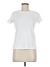 DKNY White Short Sleeve Top Size M - photo 1