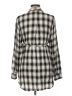 Isabel Maternity 100% Rayon Checkered-gingham Silver 3/4 Sleeve Blouse Size Lg Maternity - photo 2