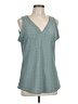 Unbranded Teal Sleeveless Blouse Size L - photo 1