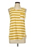 Papermoon Yellow Sleeveless T-Shirt Size L - photo 1