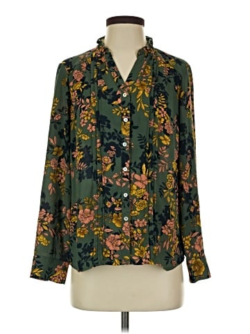 NANETTE Nanette Lepore Long Sleeve Blouse (view 1)