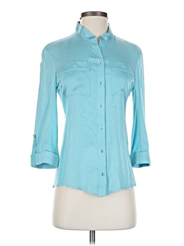 Elie Tahari 3/4 Sleeve Silk Top (view 1)