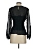 J.Crew 100% Viscose Black Long Sleeve Blouse Size 0 - photo 2