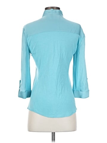 Elie Tahari 3/4 Sleeve Silk Top (view 2)