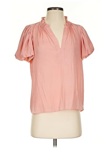 Rose + Olive Short Sleeve Blouse (view 1)