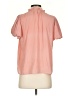 Rose + Olive 100% Polyester Pink Short Sleeve Blouse Size XS - photo 2