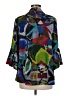 Joseph Ribkoff Color Block Green 3/4 Sleeve Blouse Size 8 - photo 2