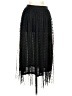 Shein 100% Polyester Black Casual Skirt Size 6 - photo 1