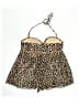 Kona Sol Animal Print Brown Swimsuit Top Size L - photo 2