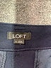 Ann Taylor LOFT Solid Blue Dress Pants Size 6 - photo 7