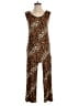 Lularoe Animal Print Brown Jumpsuit Size XXS - photo 1