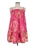 Shein 100% Polyester Paisley Pink Cocktail Dress Size M - photo 1