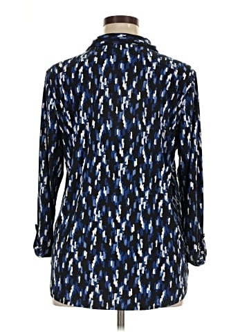 Jones New York Signature 3/4 Sleeve Blouse (view 2)