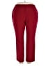Kasper Red Casual Pants Size 18W - photo 1