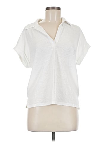 Banana Republic Factory Store Short Sleeve Blouse (view 1)
