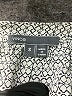 Vince. 100% Silk Houndstooth Silver Gray Short Sleeve Silk Top Size S - photo 7