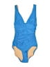 J.Crew Solid Blue One Piece Swimsuit Size 0 - photo 1