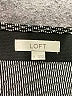 Ann Taylor LOFT Houndstooth Gray Formal Skirt Size L - photo 4