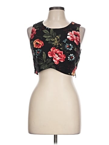 Aqua Sleeveless Blouse (view 1)