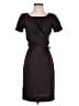 Max Mara Solid Black Brown Casual Dress Size 0 - photo 1