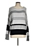 Lucky Brand Stripes Gray Pullover Sweater Size M - photo 1