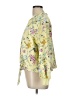 Cinq à Sept 100% Cotton Floral Yellow Sweatshirt Size L - photo 5