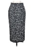 Leith Animal Print Black Casual Skirt Size S - photo 1