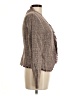 Louben Tweed Brown Blazer Size 6 - photo 4