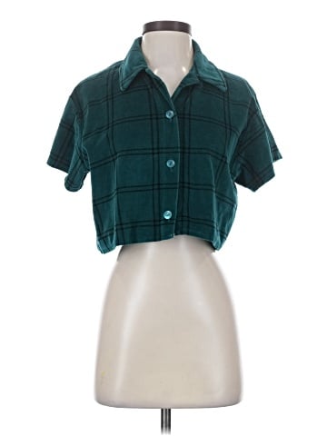 Studio Works Short Sleeve Button-Down Shirt (view 1)