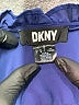 DKNY 100% Polyester Blue Sleeveless Blouse Size M - photo 7