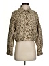 Ann Taylor LOFT Animal Print Gold Jacket Size XS - photo 1