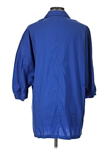 Bisou Bisou 3/4 Sleeve Button-Down Shirt (view 2)