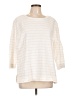 Ann Taylor LOFT Outlet 100% Cotton Ivory Pullover Sweater Size L - photo 1