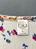 BILA 100% Rayon Ivory 3/4 Sleeve Blouse Size L - photo 7