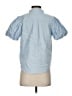 Catherine Malandrino Blue Short Sleeve Blouse Size XS - photo 2