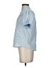 Catherine Malandrino Blue Short Sleeve Blouse Size XS - photo 5