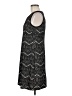 Halo 100% Polyester Black Cocktail Dress Size M - photo 5